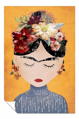 Panther Print Poster Frida Yellow Version, ungerahmt, Bilder für Wände, Schlafzimmer, Wohnzimmer und Badezimmer, 46 x 31 cm Panther Print Poster Frida Yellow Version, ungerahmt, Bilder für Wände, Schlafzimmer, Wohnzimmer und Badezimmer, 46 x 31 cm von Panther Print