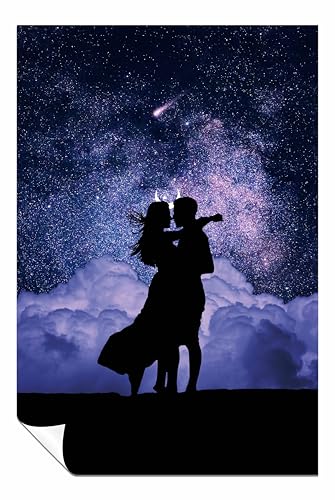 Panther Print Poster "Sky Full Of Stars", ungerahmt, Bilder für Wände, Schlafzimmer, Wohnzimmer und Badezimmer, 91 x 61 cm Panther Print Poster "Sky Full Of Stars", ungerahmt, Bilder für Wände, Schlafzimmer, Wohnzimmer und Badezimmer, 91 x 61 cm von Panther Print