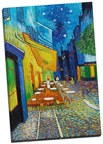 Vincent Van Gogh The Cafe Terrace On The Place Du Forum Canvas Print Picture Wall Art Large 30x20 Inches by Panther Print von Panther Print