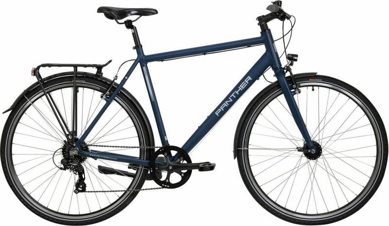 Panther Trekkingrad Touren Bike Laval 3.0 blau matt 28" Diamant, 8 Gang Shimano Shimano Tourney Schaltwerk Panther Trekkingrad Touren Bike Laval 3.0 blau matt 28" Diamant, 8 Gang Shimano Shimano Tourney Schaltwerk von Panther