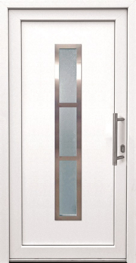 Panto Haustür Modell K014 DIN rechts weiß 100 x 200 cm von Panto