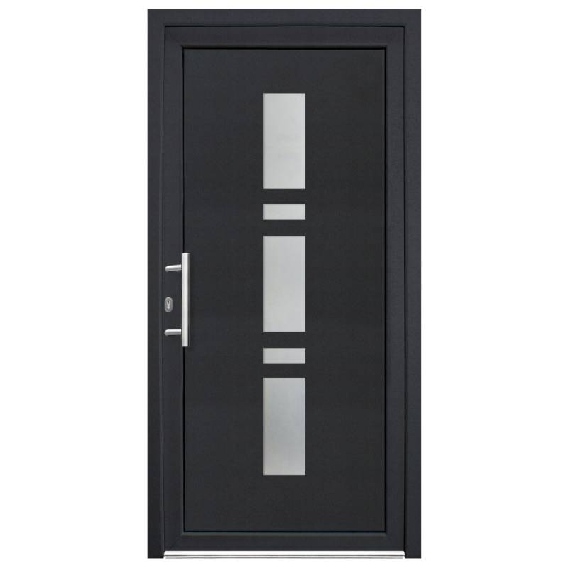 Panto Haustür Modell K017  DIN links anthrazit 110 x 210 cm von Panto