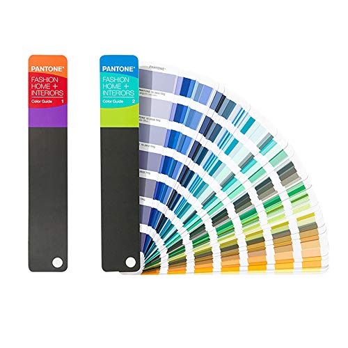 Pantone FHIP110A Fashion, Home + Interiors Color Guide Set – Zwei handliche Farbfächer in chromatischer Anordnung von Pantone