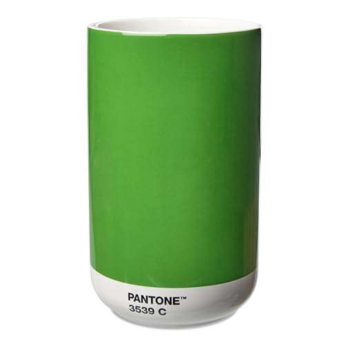 PANTONE Mini Porzellan Vase, in Geschenkbox, 500ml, Green 3539 C von Pantone