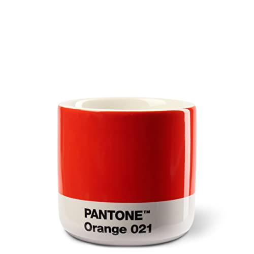 PANTONE Porzellan Macchiato Thermobecher, Orange 021 C 101010021 von Copenhagen Design