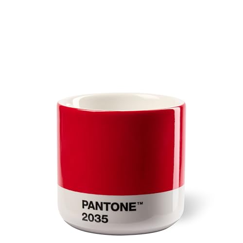 PANTONE Porzellan Macchiato Thermobecher, Red 2035 C 101012035 One Size von Copenhagen Design