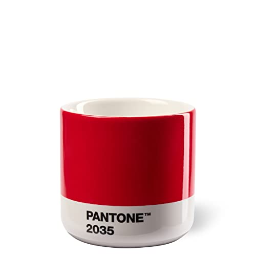 PANTONE Porzellan Macchiato Thermobecher, Red 2035 C 101012035 One Size von Copenhagen Design
