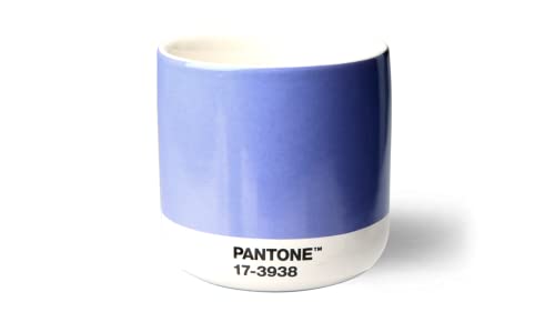 Pantone Porzellan-Thermobecher Cortado, doppelwandig, ohne Henkel, 190ml CoY 2022 Very Peri 17-3938, in Geschenkbox einzeln, 18781 von Pantone