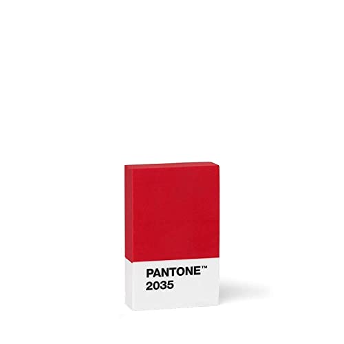 Pantone Eraser, Red 2035, One size von Copenhagen Design