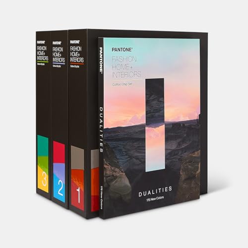 Pantone FHIC400C Cotton Chip Set – Tool zur Kommunikation von Farben für Textilien – Dreibändiges Referenzpaket für den Schreibtisch im Ordner-Stil – Mit herausnehmbaren Swatches Pantone FHIC400C Cotton Chip Set – Tool zur Kommunikation von Farben für Textilien – Dreibändiges Referenzpaket für den Schreibtisch im Ordner-Stil – Mit herausnehmbaren Swatches von Pantone