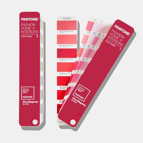 Pantone FHIP110 Fashion, Home + Interiors Colour Guide (Color of the Year 2023 Edition) – Tragbare Farbkarte mit zwei Bänden, chromatisch geordnet von Pantone