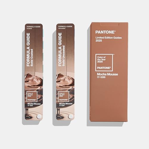 Pantone GP1601B Formula Guide (Color of the Year 2025 Edition) – Beschichtete und unbeschichtete Farbfächer zur Farbreferenz in chromatischer Farbanordnung von Pantone