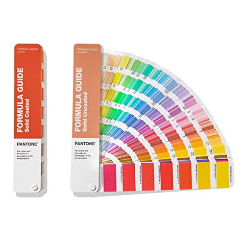 Pantone GP1601B Formula Guide – Beschichtete und unbeschichtete Farbfächer zur Farbreferenz in chromatischer Farbanordnung von Pantone