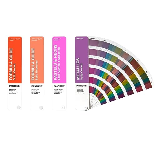 Pantone GP1605B Solid Guide Set – Beschichtete und unbeschichtete Formel – 4 Farbfächer in chromatischer Farbanordnung Pantone GP1605B Solid Guide Set – Beschichtete und unbeschichtete Formel – 4 Farbfächer in chromatischer Farbanordnung von Pantone