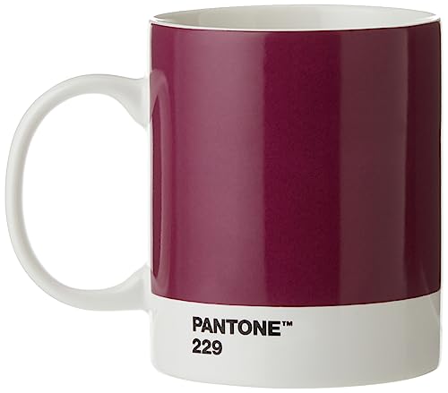 Pantone Kaffeetasse, Porzellan, Aubergine 229, 8.4 Centimeters cm von Pantone