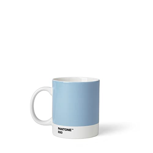 Pantone Kaffeetasse, Porzellan, Light Blue 550, 8.4 x 8.4 x 12.1 cm von Pantone
