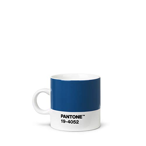 Pantone Porzellan Espressotasse, Farbe des Jahres 2020, Classic Blue, 120 ml, 18467 von Pantone