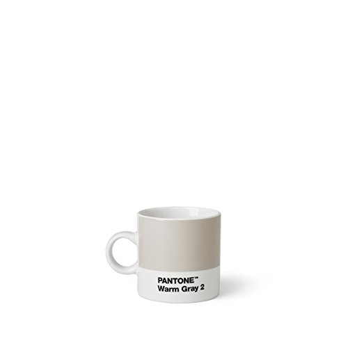 Pantone Espressotasse, Porzellan, Warm Gray 2, 6.1 x 6.1 x 8.2 cm von Pantone