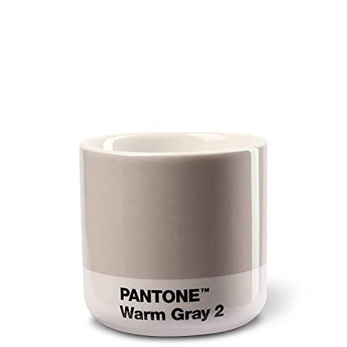 PANTONE Porzellan Macchiato Thermobecher, Warm Gray 2 C von Copenhagen Design