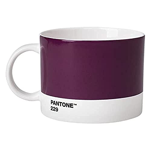 Pantone Teebecher, Porzellan, Aubergine 229, 10.4 x 10.4 x 8 cm von Pantone