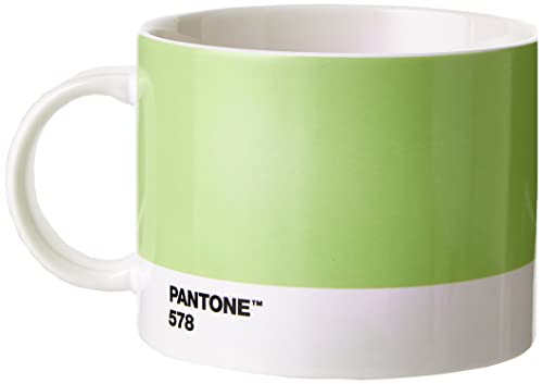 Pantone Teebecher, Porzellan, Light Green 578, 10.4 x 10.4 x 8 cm von Copenhagen Design