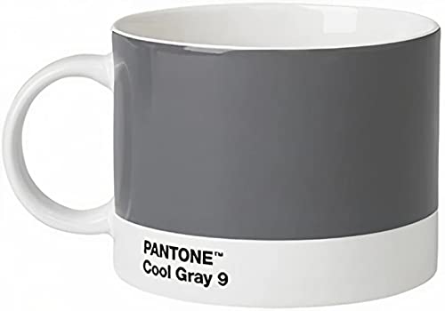 Pantone Teebecher, Porzellan, Cool Gray 9, 10.4 x 10.4 x 8 cm von Pantone