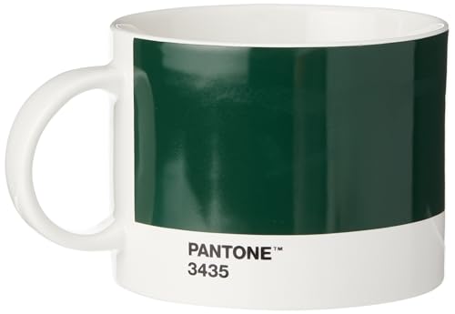 Pantone Teebecher, Porzellan, Dark Green 3435, 10.4 x 10.4 x 8 cm von Pantone