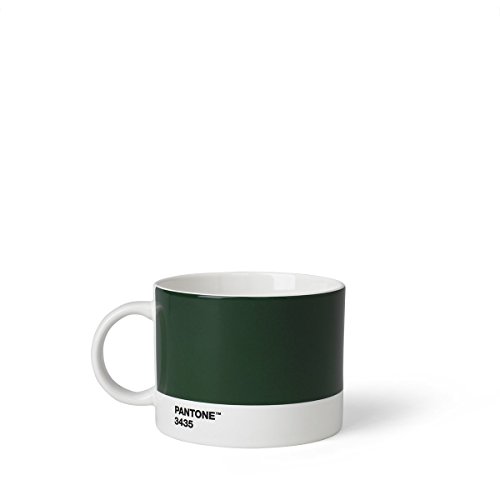 Pantone Teebecher, Porzellan, Dark Green 3435, 10.4 x 10.4 x 8 cm von Pantone