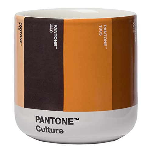 Pantone doppelwandiger Porzellan-Thermobecher Cortado, ohne Henkel, 190ml, in Geschenkbox, 4er-Set, Culture, 18842 von Pantone