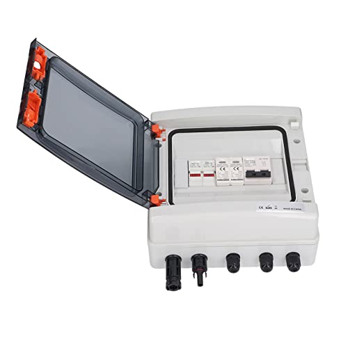 PV Combiner Box, 2 String DC1000V Vorverdrahtete Photovoltaik Combiner Box IP65 für Stromerzeugungssystem von Panv