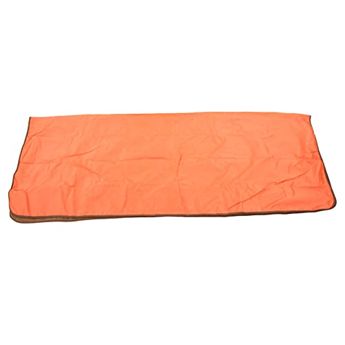Panv Outdoor-Decke, Strapazierfähige wasserdichte Picknickdecke mit Aufbewahrungstasche für Outdoor-Camping (Orange) von Panv
