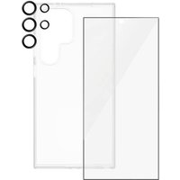 PanzerGlass 3-in-1 Bundle  Edge2Edge Glass + Case + Lens  Hülle + Schutzglas Set Samsung Galaxy von PanzerGlass