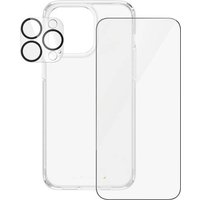 PanzerGlass 3-in-1 Ultra Wide Fit Bundle  Glass + Case + Lens  Hülle + Schutzglas Set Apple iPho von PanzerGlass