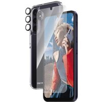 PanzerGlass 3-in-1 Ultra Wide Fit Bundle  Glass + Case + Lens  Hülle + Schutzglas Set Samsung Ga von PanzerGlass