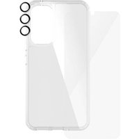 PanzerGlass 3-in-1 Ultra Wide Fit Bundle  Glass + Case + Lens  Hülle + Schutzglas Set Samsung Ga von PanzerGlass