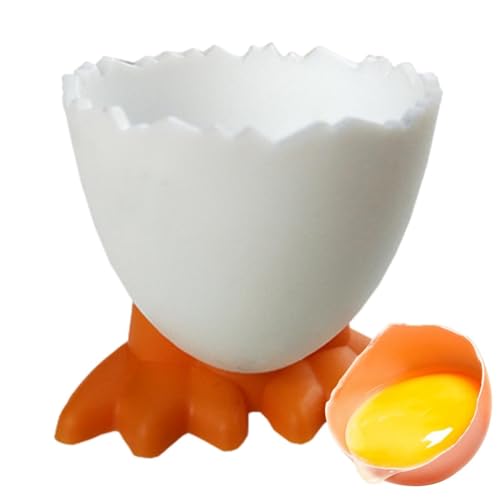Paodduk 2pcs Gekochte Eierhalter Tasse Gekochte Eierhalter Eierbecher Hühnerfüße Eierbecher Eierbecher Schale Eierbecher Ständer für Haus und Restaurants von Paodduk