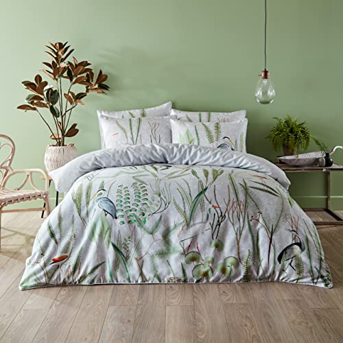 Paoletti Aaliyah Duvet Cover Set, Baumwolle, Multi, Super King von Paoletti