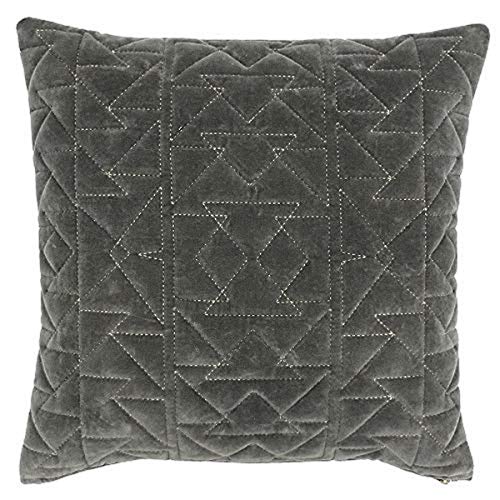 Paoletti Aztec 50X50 FEATH CUSH Grey, Baumwolle, Marine, 50x50cm von Paoletti