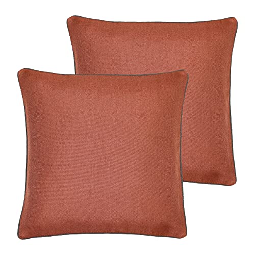 Paoletti Bellucci Kissen, Polyester, Spice/Mokka, 55 x 55cm, 2 von Paoletti