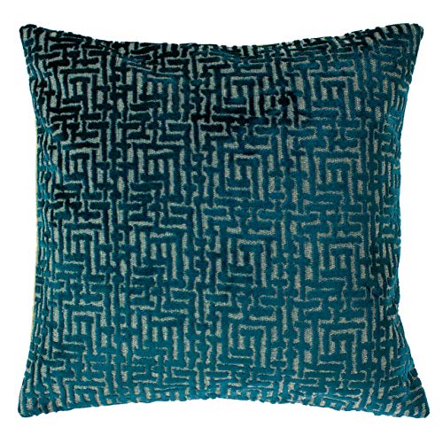 Paoletti Delphi Kissen, Polyester, gefüllt, 45 x 45 cm, Blaugrün Paoletti Delphi Kissen, Polyester, gefüllt, 45 x 45 cm, Blaugrün von Paoletti