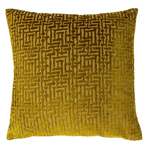 Paoletti Delphi Kissen, Polyester, gefüllt, 45 x 45 cm, goldfarben Paoletti Delphi Kissen, Polyester, gefüllt, 45 x 45 cm, goldfarben von Paoletti