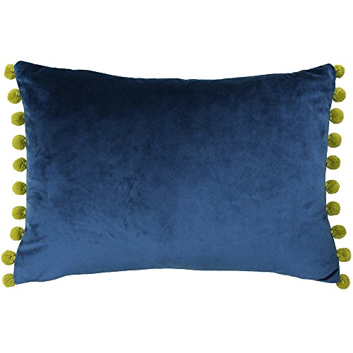 Paoletti Fiesta Kissenbezug, Polyester, Indigo/Olive, 35 x 50cm von Paoletti