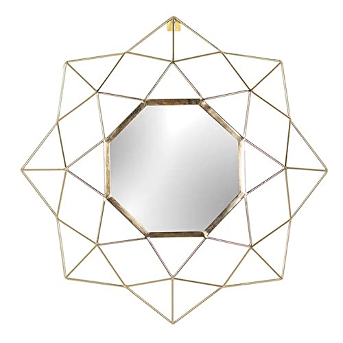 Paoletti Gold Geo Octagonal Wall Spiegel von Paoletti