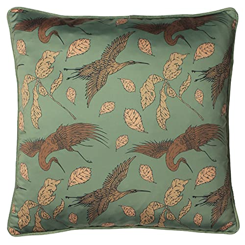 Paoletti Harper Feather gefüllt Kissen, Polyester, Bay Green, 45 x 45cm von Paoletti