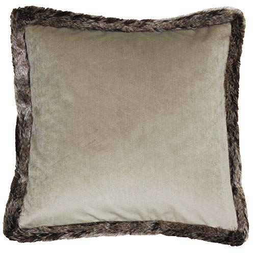 Paoletti Kiruna Kissenbezug, Polyester, Taupe, 45 x 45cm Paoletti Kiruna Kissenbezug, Polyester, Taupe, 45 x 45cm von Paoletti
