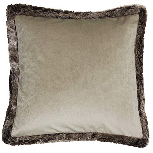 Paoletti Kiruna New FCUSH 45X45 Taupe, Polyester, 45x45cm von Paoletti