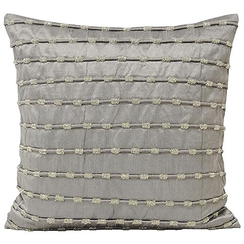 Paoletti Kismet Kissen, 50 x 50 cm, Grau von Paoletti