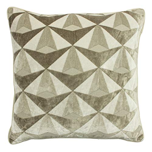 Paoletti Leveque Kissenbezug, Elfenbein/Taupe, 50 x 50cm Paoletti Leveque Kissenbezug, Elfenbein/Taupe, 50 x 50cm von Paoletti