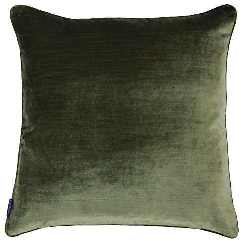 Paoletti Luxe Velvet 55X55 C/CASE Olive, Polyester, 55x55cm Paoletti Luxe Velvet 55X55 C/CASE Olive, Polyester, 55x55cm von Paoletti