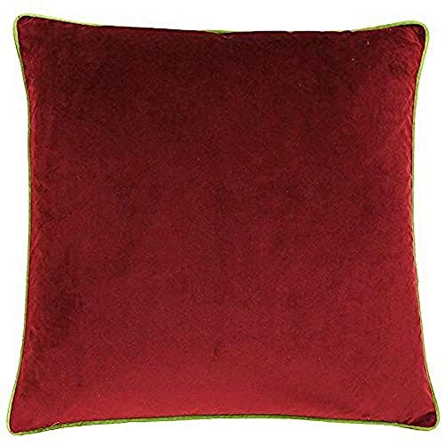 Paoletti Meridian 55X55 C/C Moss, Polyester, Maroon Lila/Moosgrün, 55x55cm von Paoletti